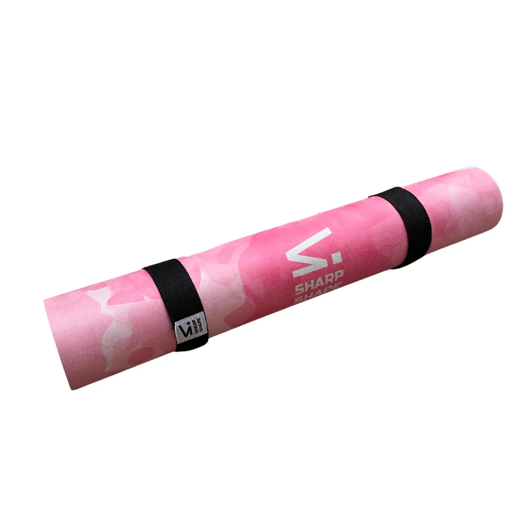 SharpShape Podložka na jógu ECO mat Pink 