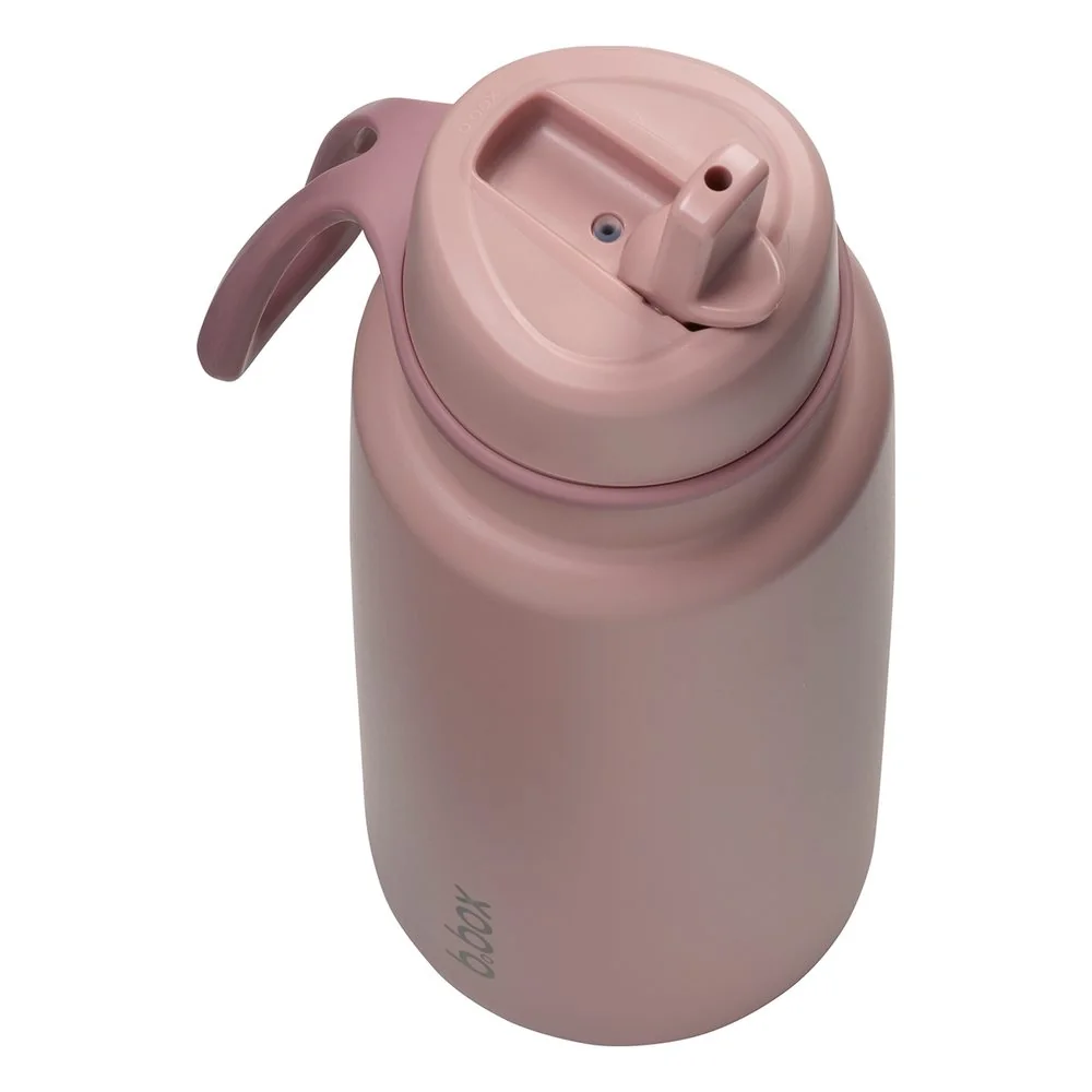 B.BOX Nerezová termolahev s brčkem 1l - berry smoothie