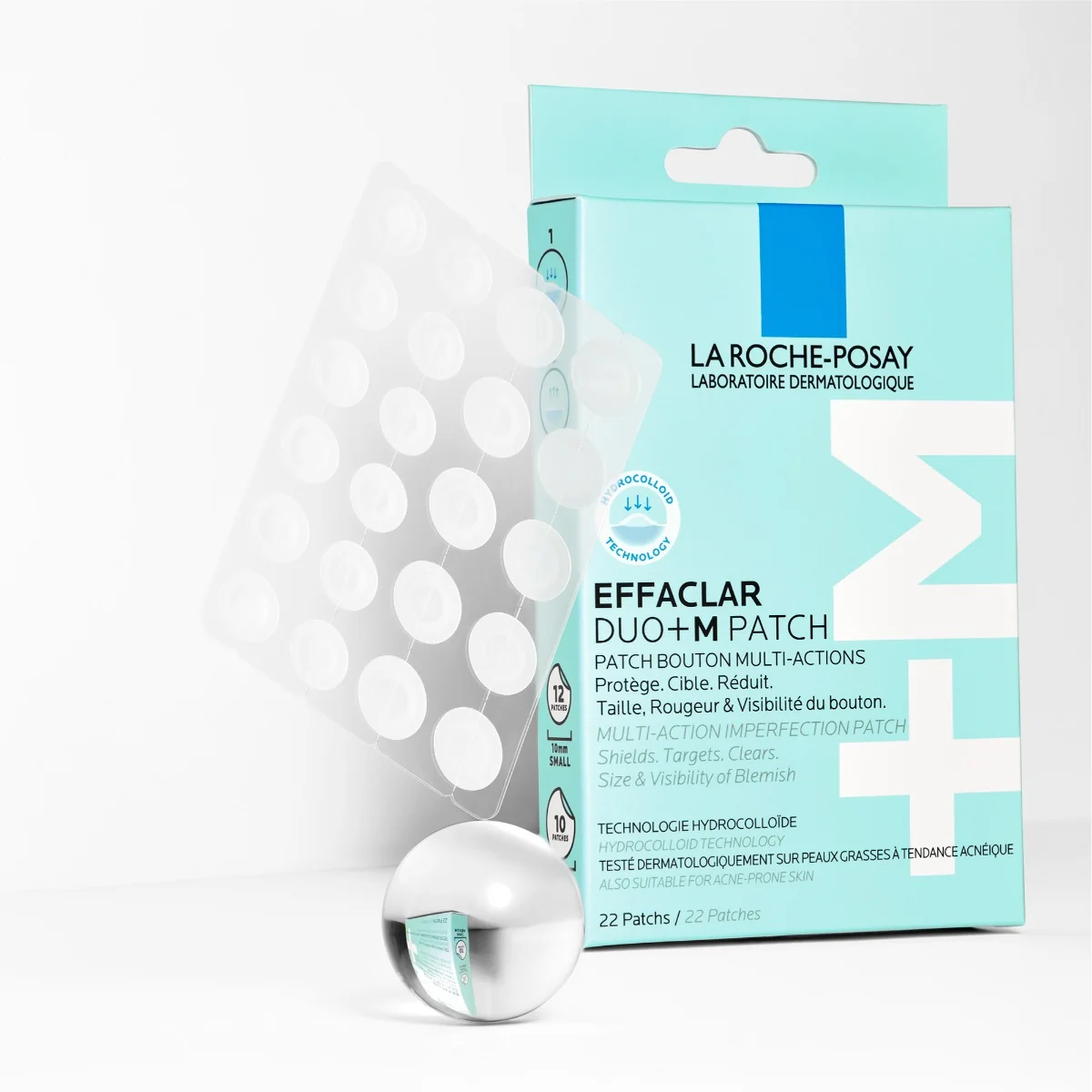 La Roche-Posay Effaclar DUO+M náplasti na nedokonalosti pleti 22 ks