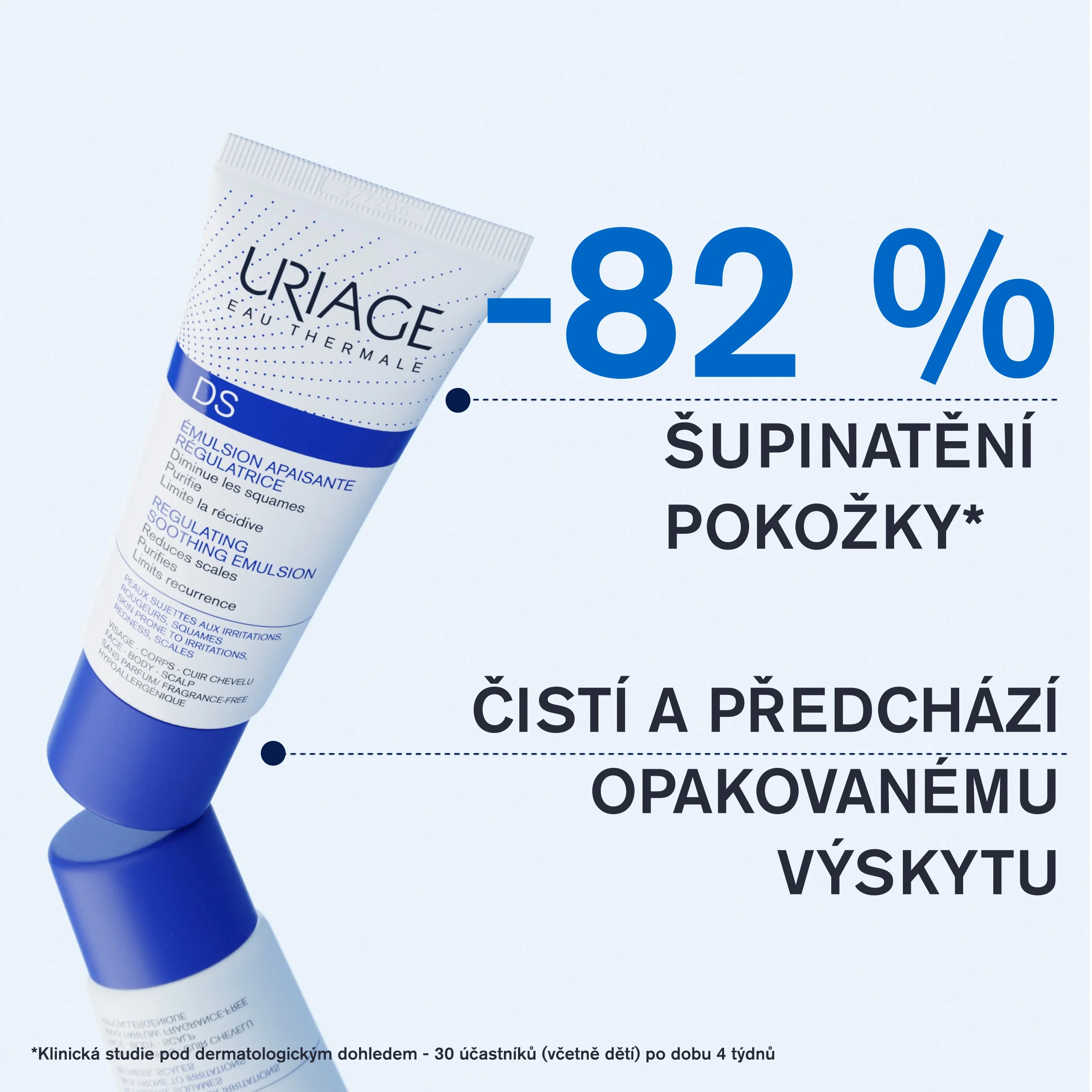 Uriage DS Zklidňující emulze proti lupům 40 ml