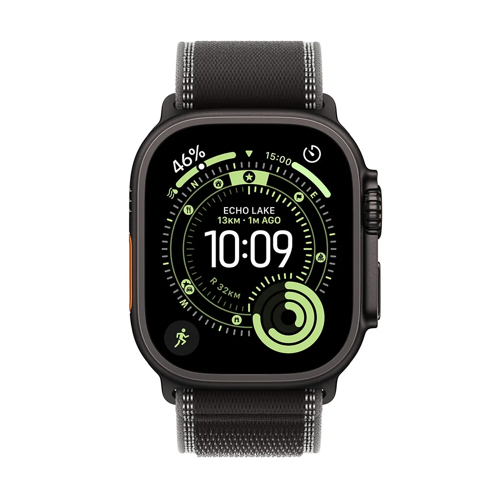 Apple Watch Ultra 3 Black Titan, Bl./Cha Trail,M/L chytré hodinky