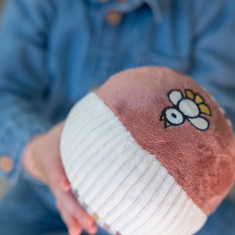 Little Dutch Míček textilní králíček Miffy Fluffy Pink