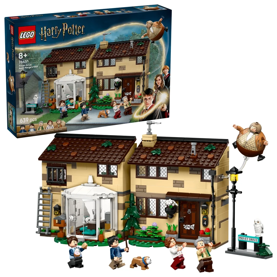 LEGO® Harry Potter™ 76451 Zobí ulice: Návštěva tety Marge