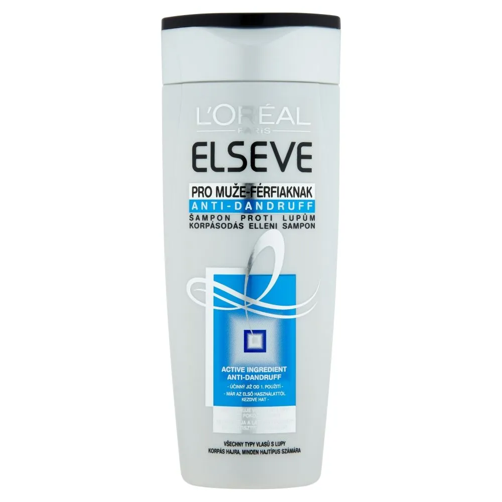 L'Oréal Paris Elseve Anti-Dandruff pro muže šampon proti lupům 250ml