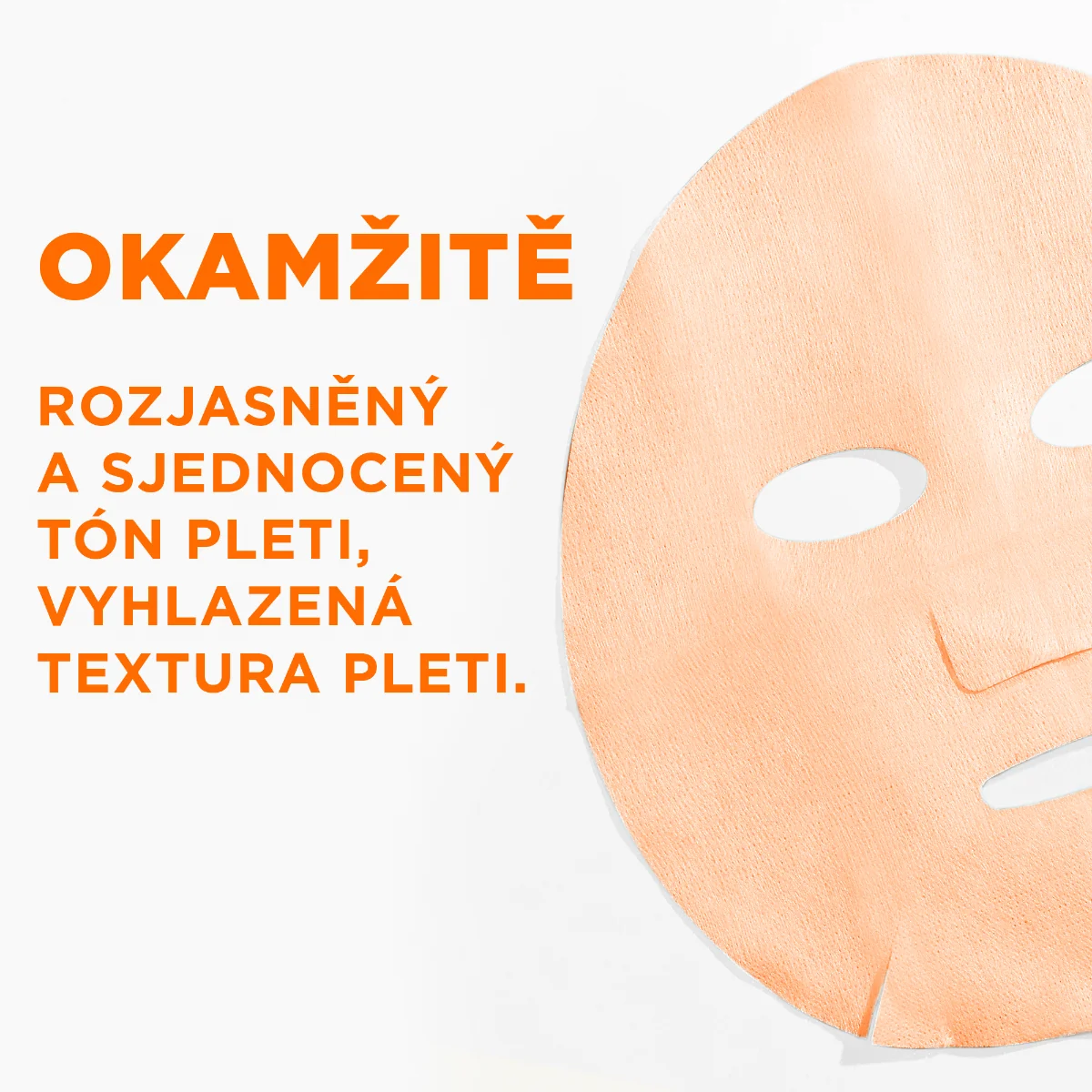 Loréal Paris Revitalift Clinical rozjasňující pleťová maska s vitaminem C 26 g