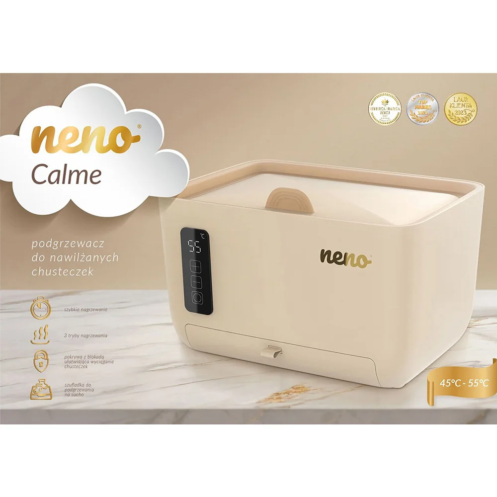 NENO Box na ohřívání vlhčených ubrousků Calme 1 ks