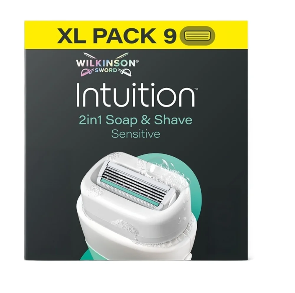 Wilkinson Intuition 2in1 Soap&Shave Sensitive náhradní hlavice 9 ks