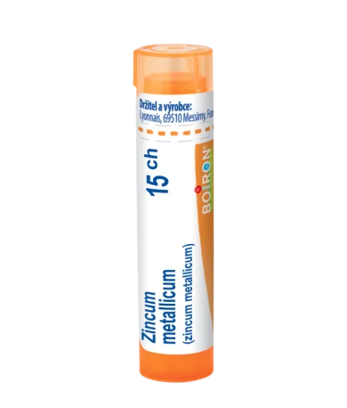 Boiron ZINCUM METALLICUM CH15 granule 4 g