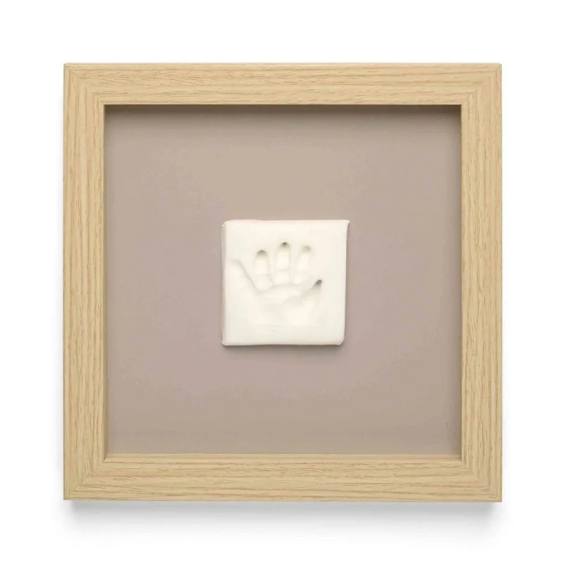 Happy Hands handprint frame Wood