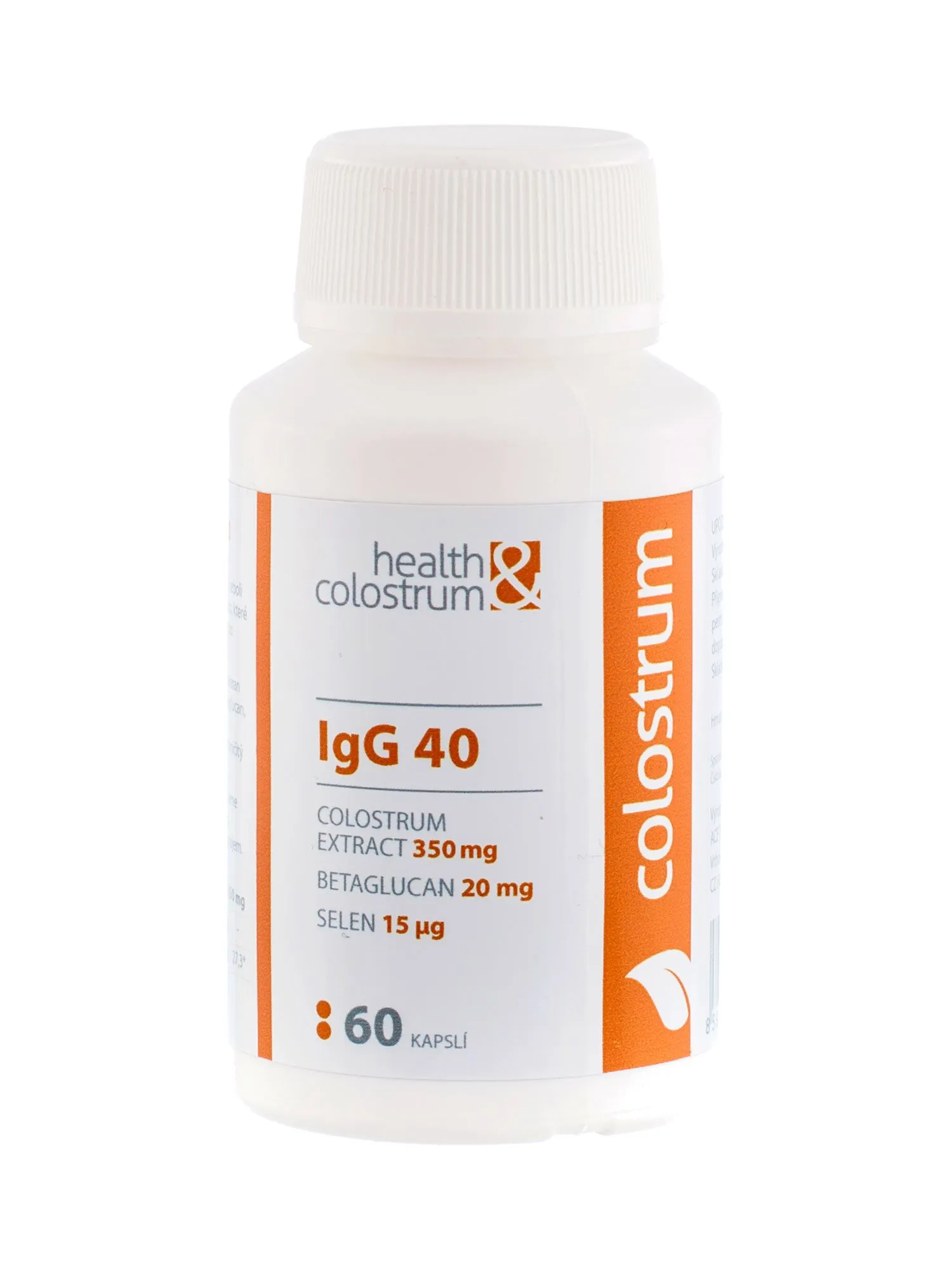 Health&colostrum IgG40 Colostrum + Betaglukan + Selen