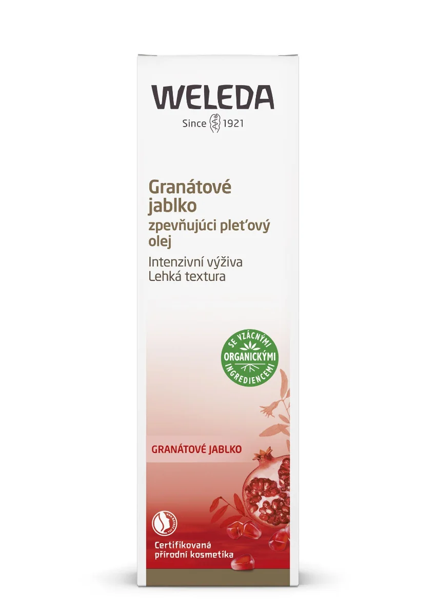 Weleda Granátové jablko zpevňující pleťový olej 30 ml