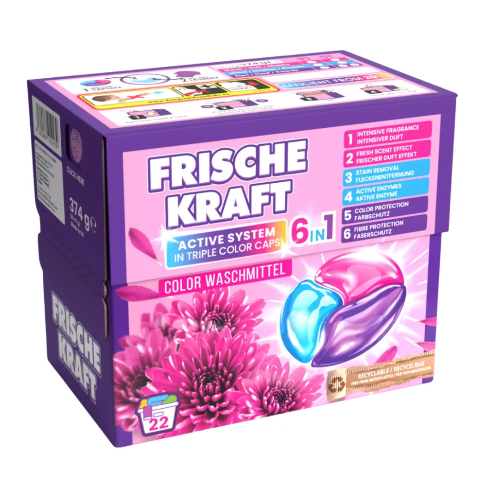 Frische Kraft Frische Kraft 6v1 COLOR gelové kapsle 22 ks