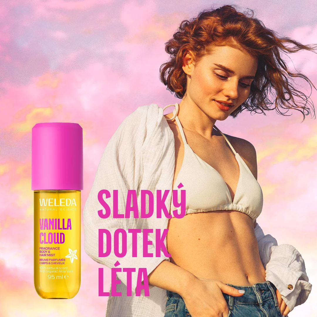 Weleda Vanilla Cloud Body&Hair Mist tělová mlha 95 ml