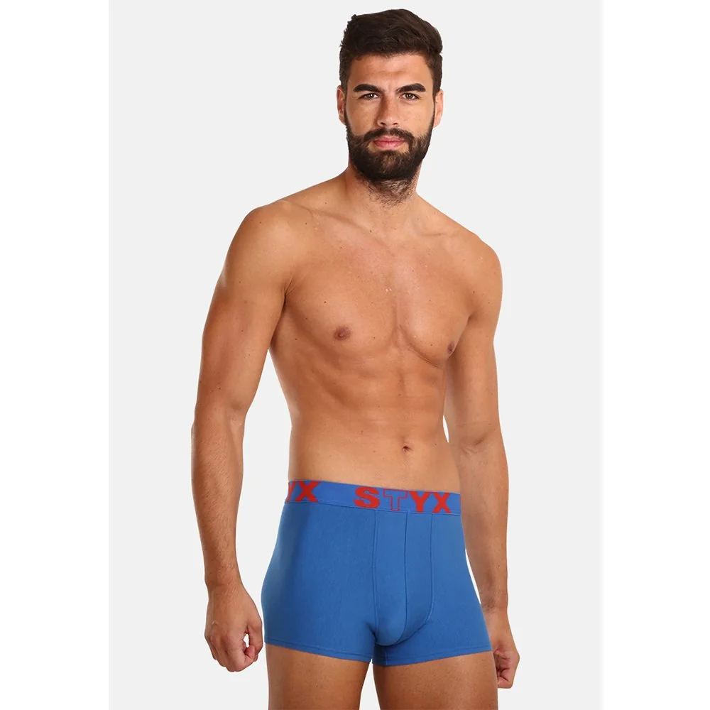 Styx 3PACK pánské boxerky sportovní guma nadrozměr vícebarevné (R9676861) 5XL
