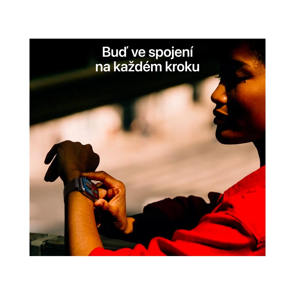Apple Watch 11+ Cellular 46 mm sportovní řemínek S/M chytré hodinky