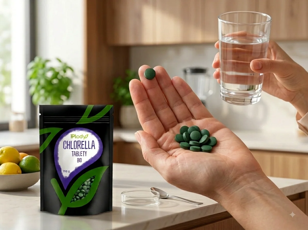 iPlody iPlody Chlorella tablety BIO 350 g