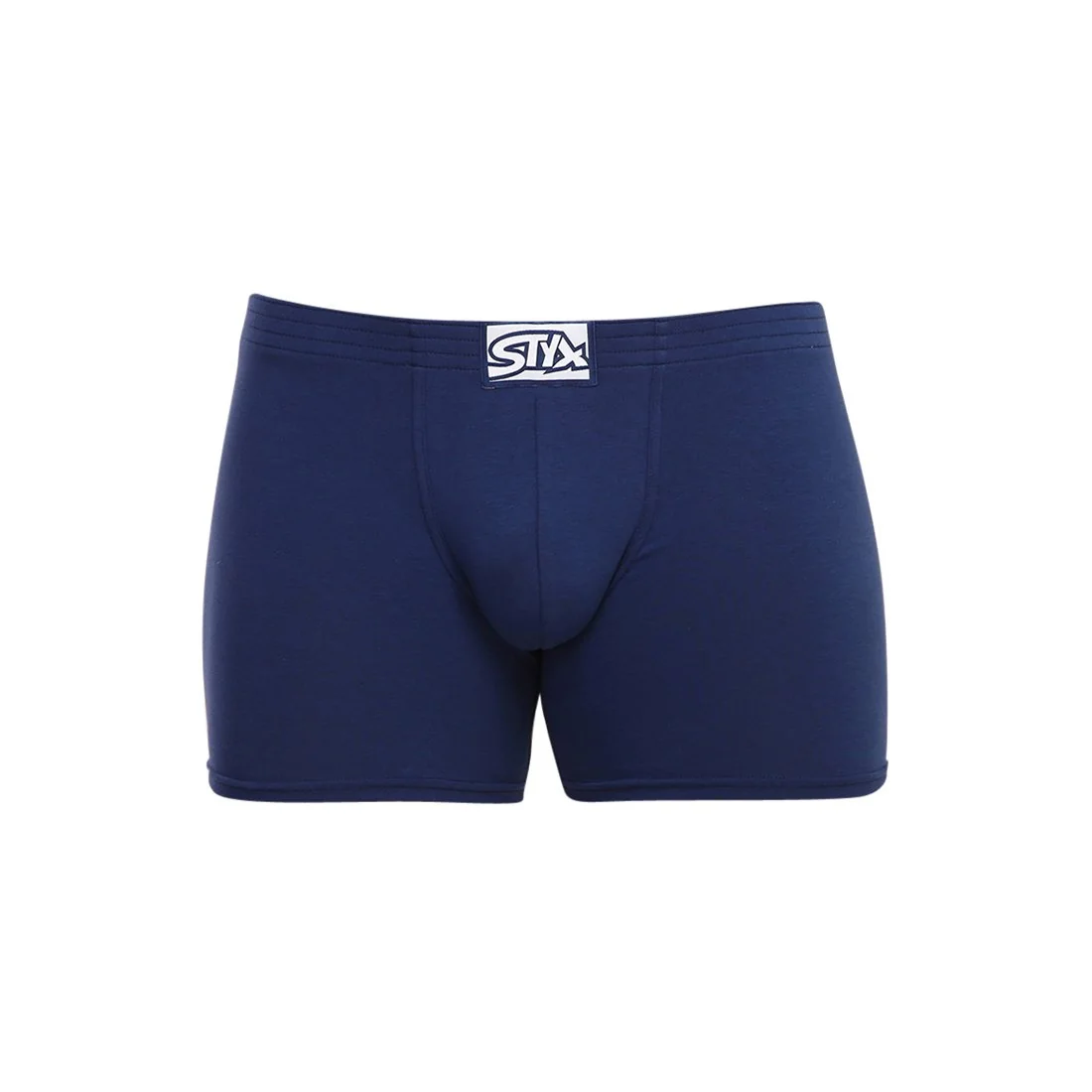 Styx Pánské boxerky long klasická guma modré (F968) S