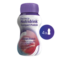 Nutridrink Compact Protein chladivé červené ovoce