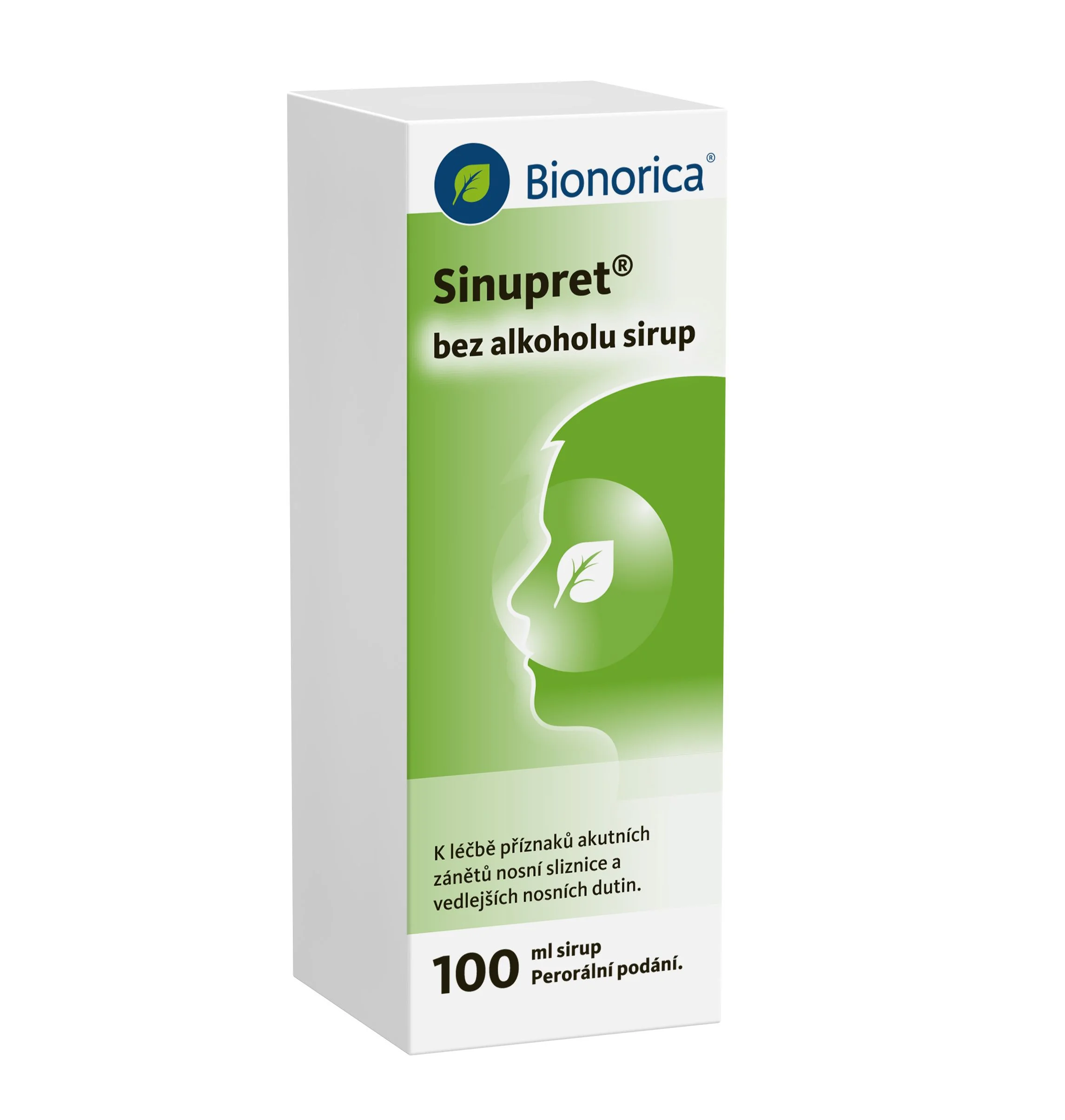 Sinupret bez alkoholu sirup 100 ml