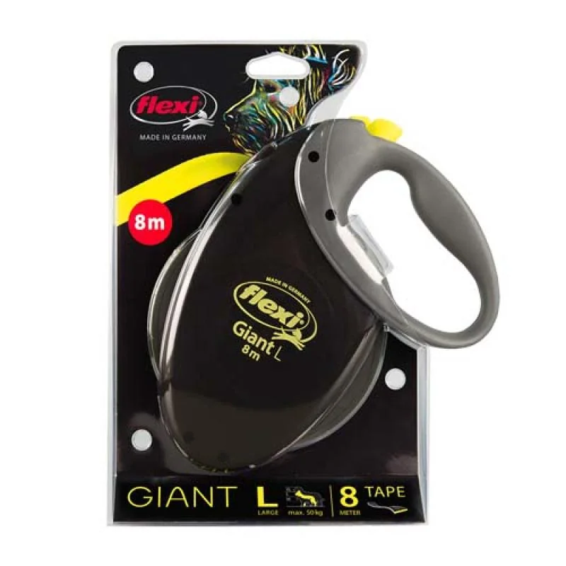 Flexi Vodítko Giant páska L neonové 8m
