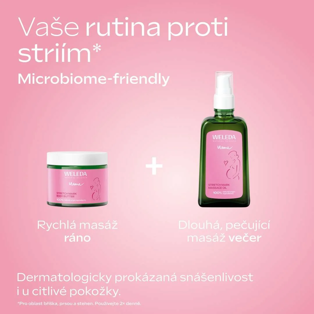 Weleda Tělový olej proti striím 100 ml