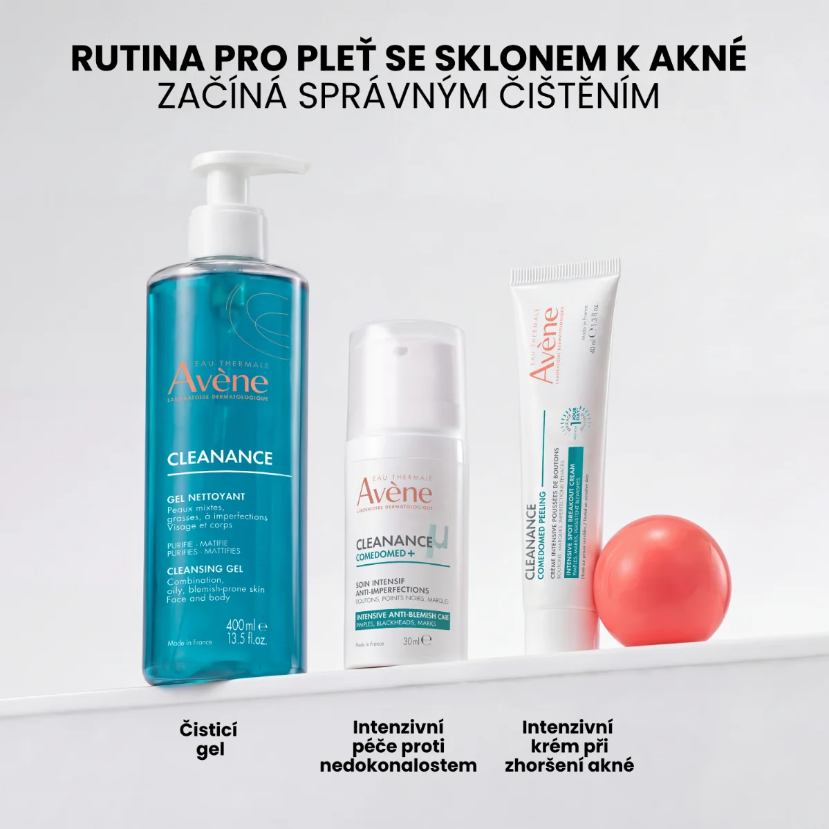 Avène Cleanance Comedomed Peeling krém proti nedokonalostem 40 ml