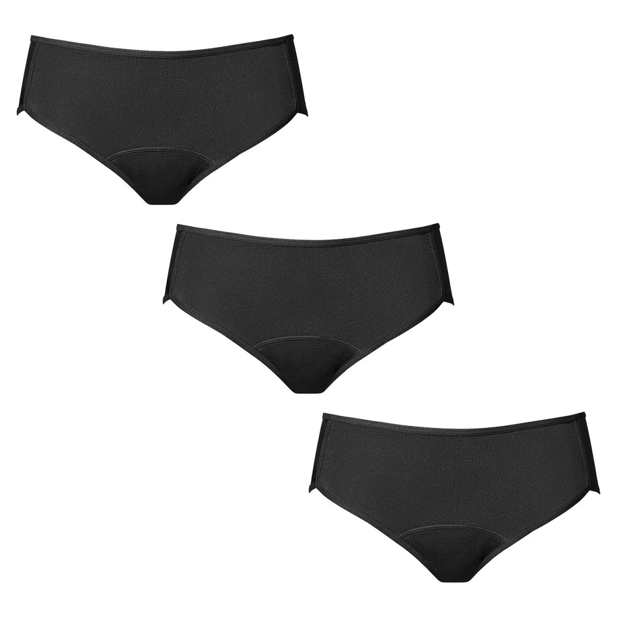 Love Luna 3PACK Menstruační kalhotky Midi (LOVE201) 3XL
