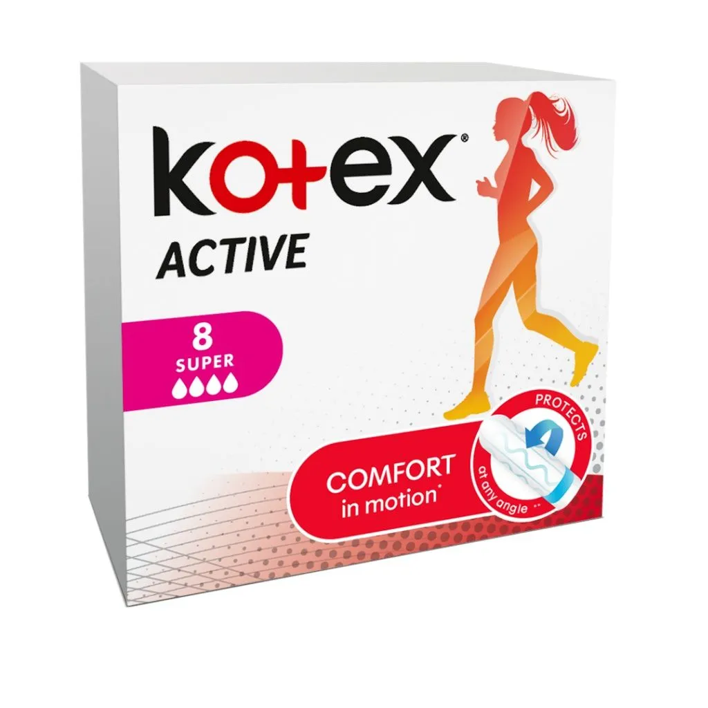 Kotex Active Super tampony 8 ks