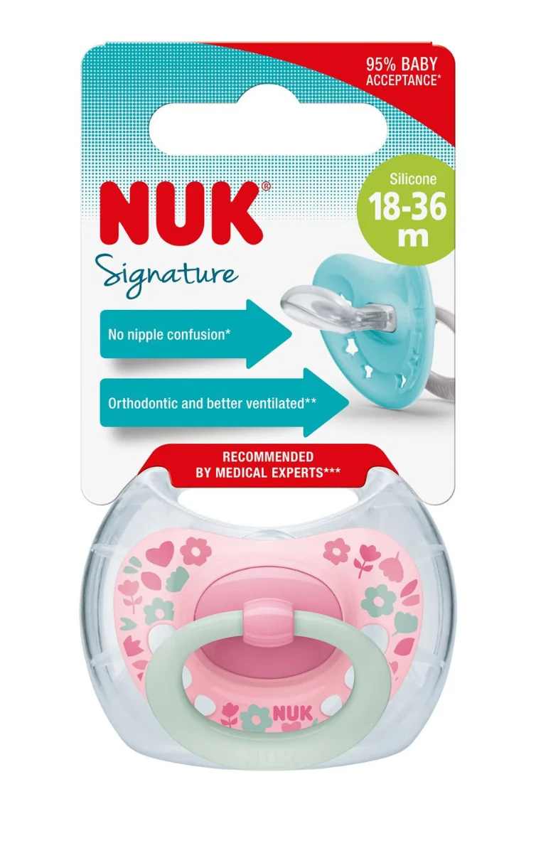 NUK Dudlík Signature 18-36m 1 ks