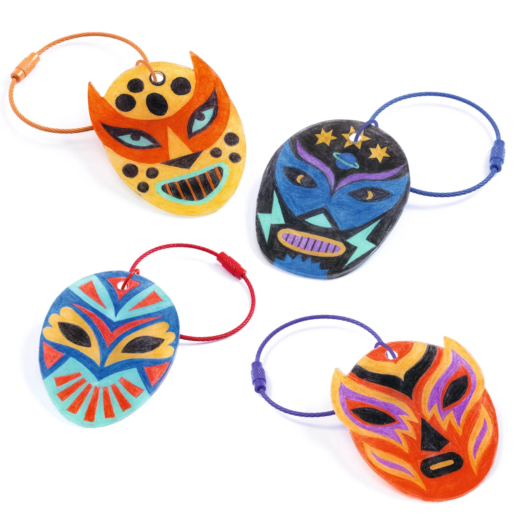 Djeco Umělecké klíčenky Wrestler