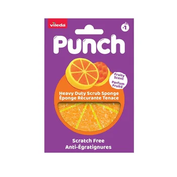 Vileda Punch orange houbička 1 ks