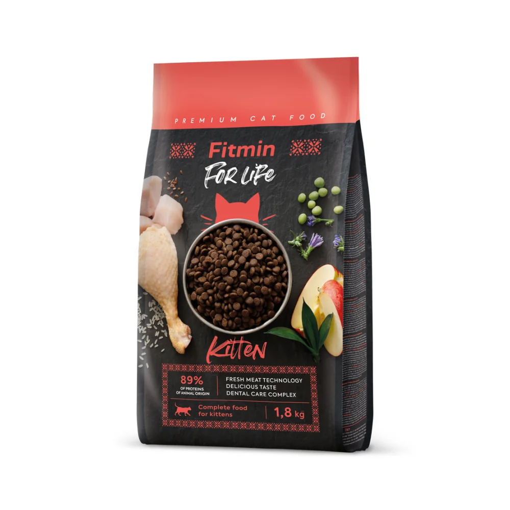 Fitmin For Life Kitten krmivo pro koťata 1,8 kg