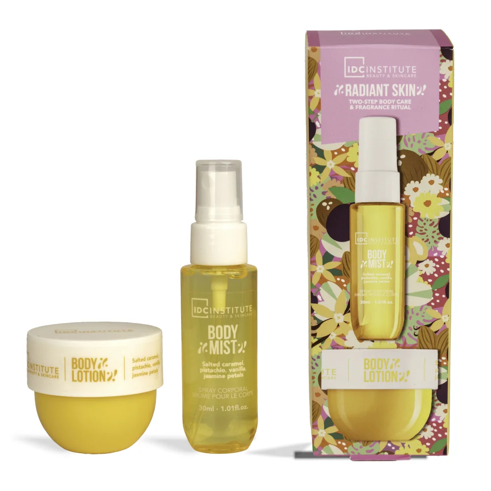 IDC Institute RADIANT SKIN sada pro zářivou pokožku 2 ks