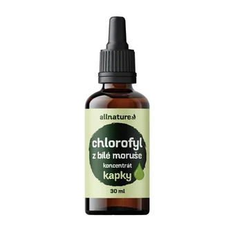 Allnature Chlorofyl z moruše bílé kapky 30 ml