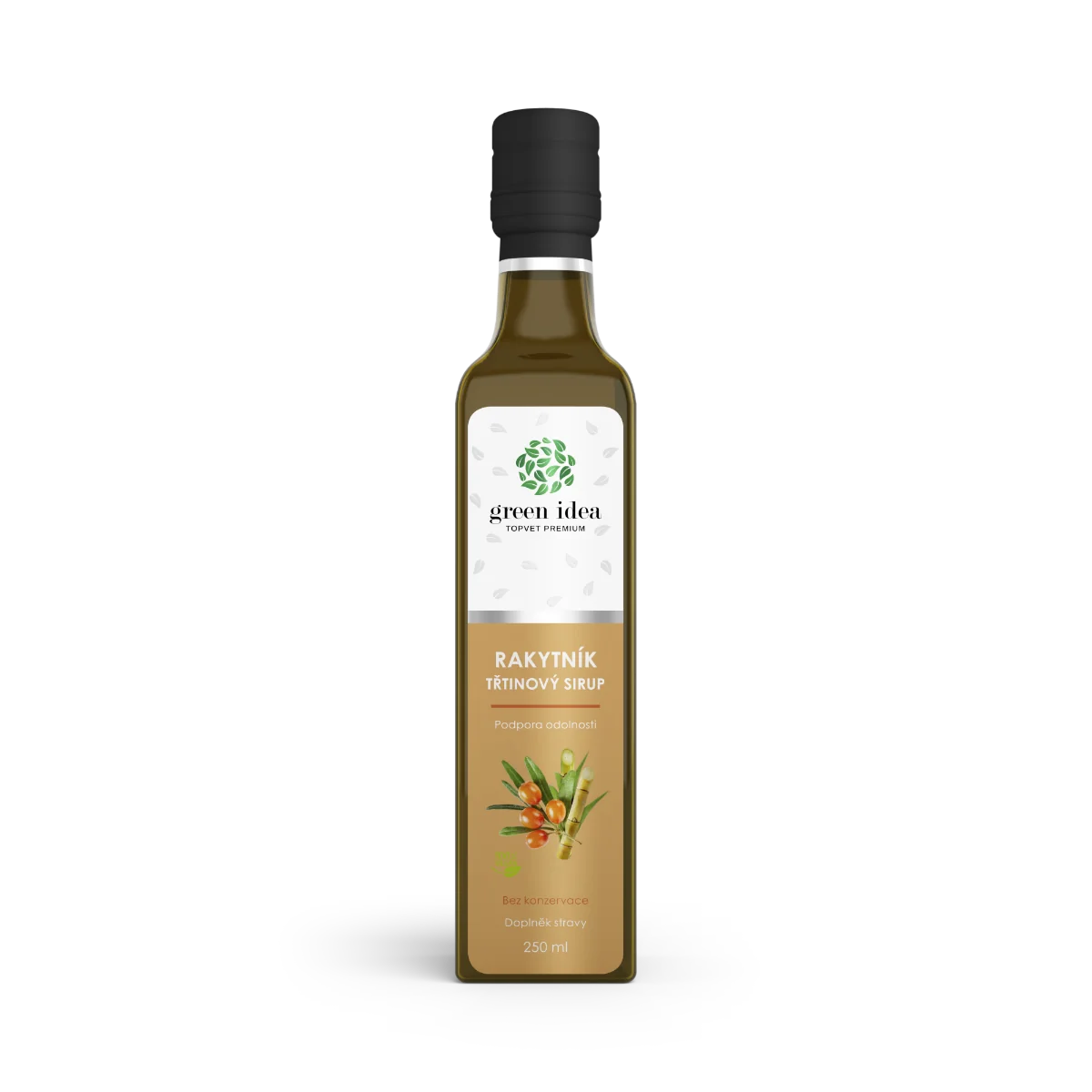 Green idea Rakytník třtinový sirup 250 ml