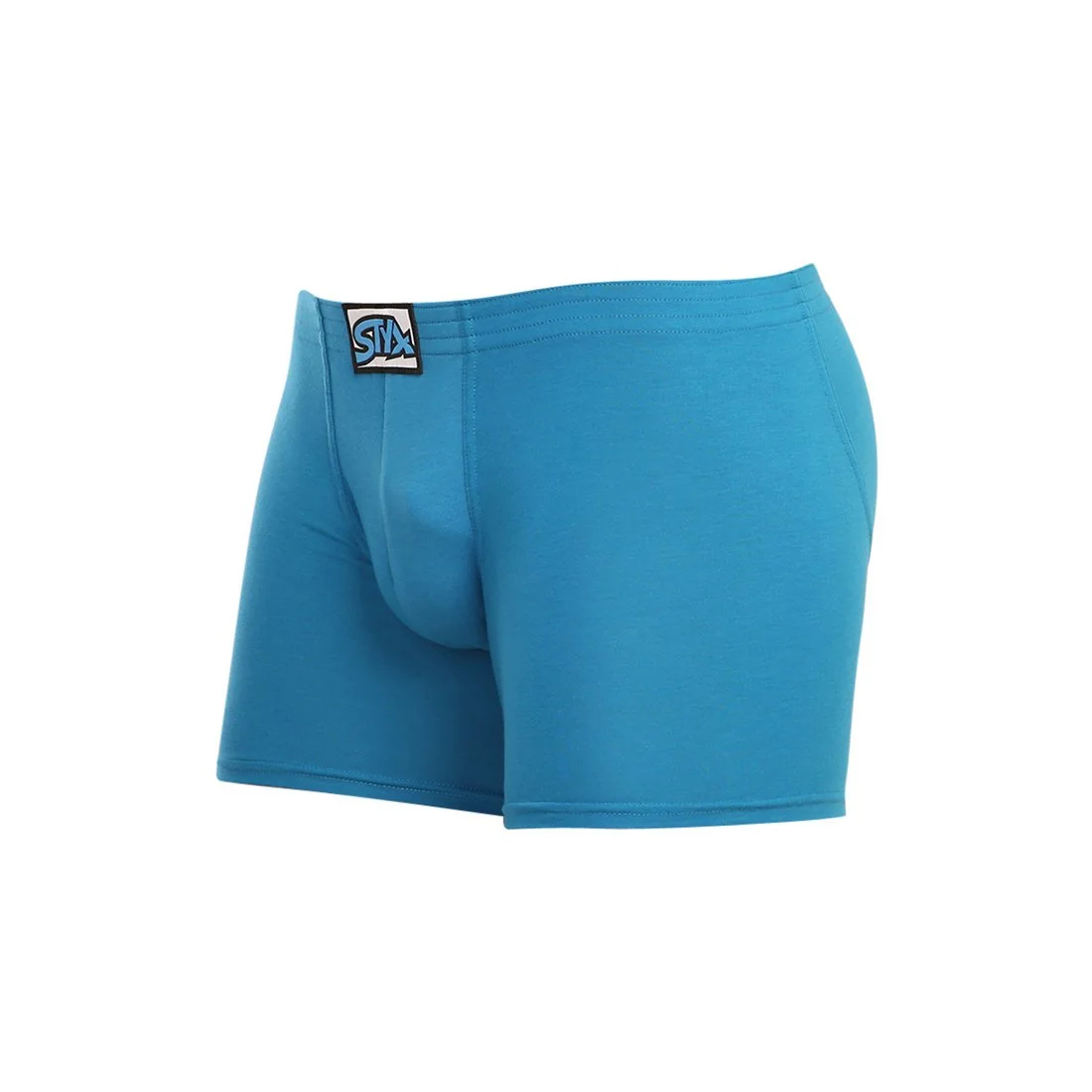 Styx Pánské boxerky long klasická guma modré (F969) XL