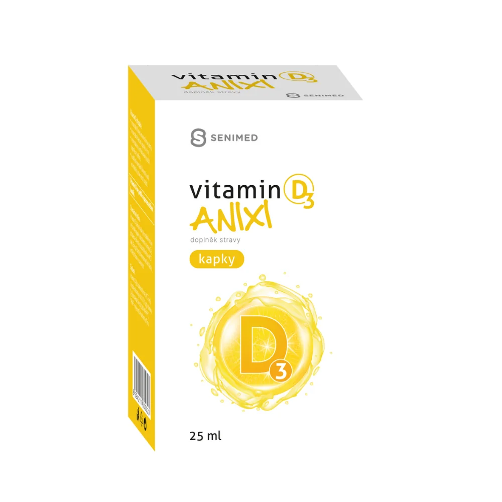 Anixi Vitamin D3 kapky 25 ml
