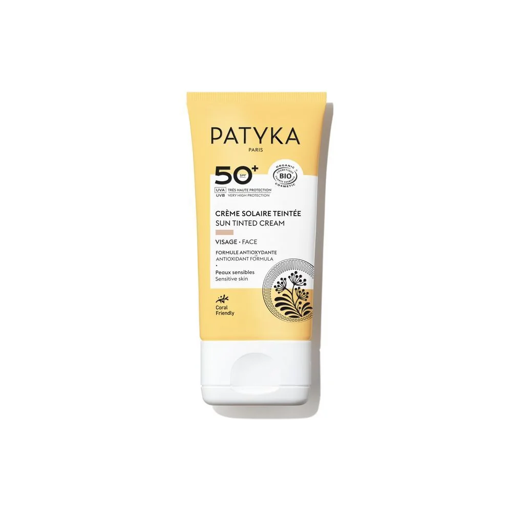 PATYKA Tinted Face Sun Cream SPF 50+ odstín natural tónovaný opalovací krém na obličej 40 ml