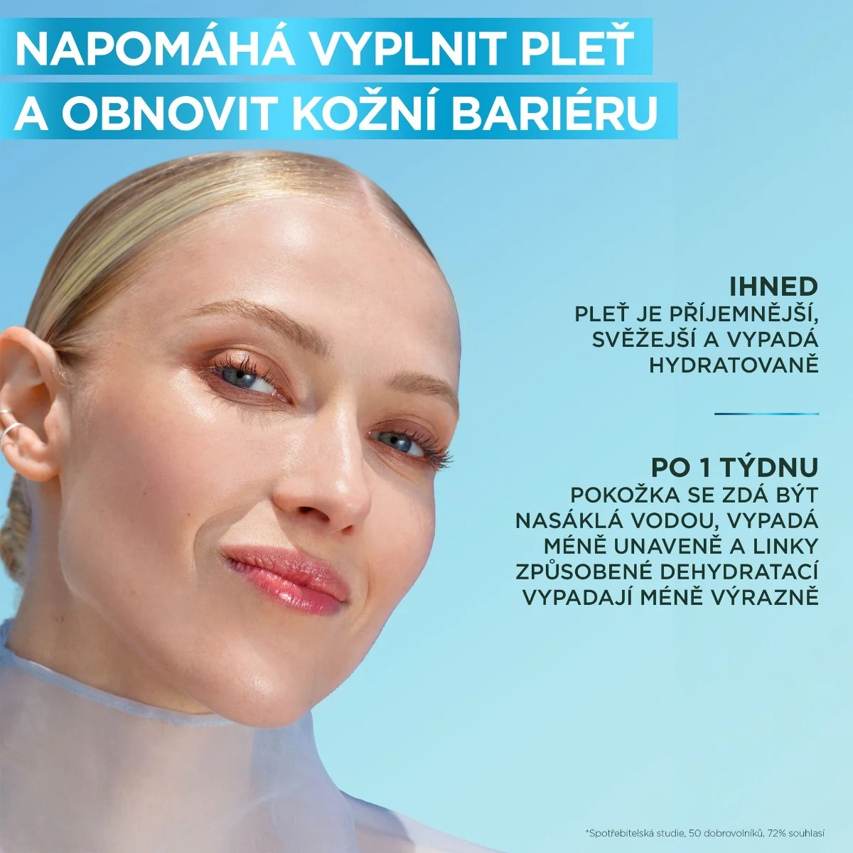 Garnier Hyaluron hydratační gel na obnovu kožní bariéry 50 ml