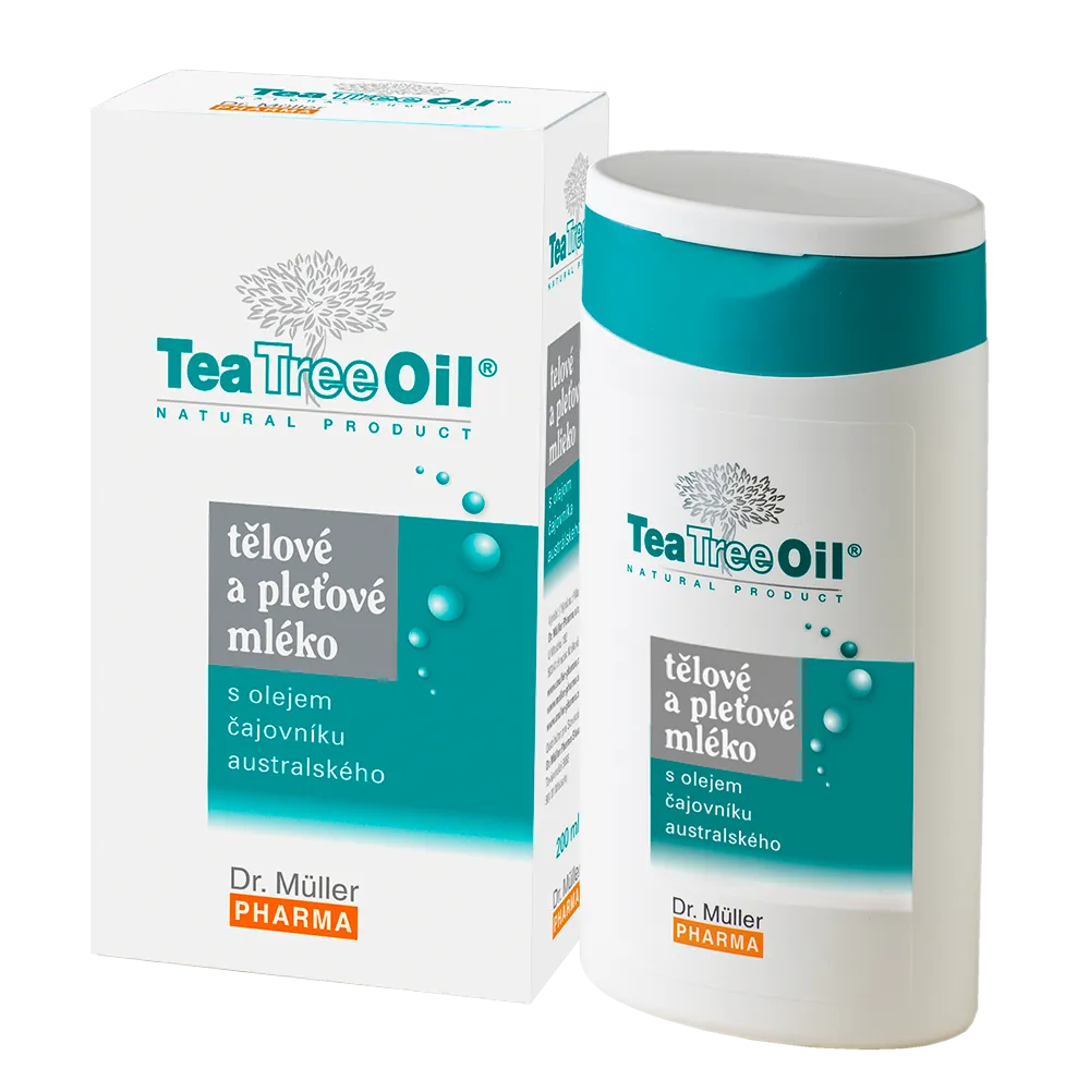 Dr. Müller Tea Tree Oil Tělové a pleťové mléko 200 ml