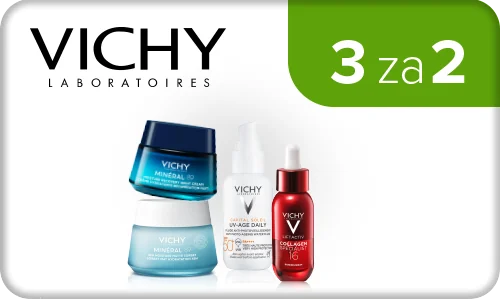 Vichy sleva akce 3 za 2 Vichy sleva akce 3 za 2