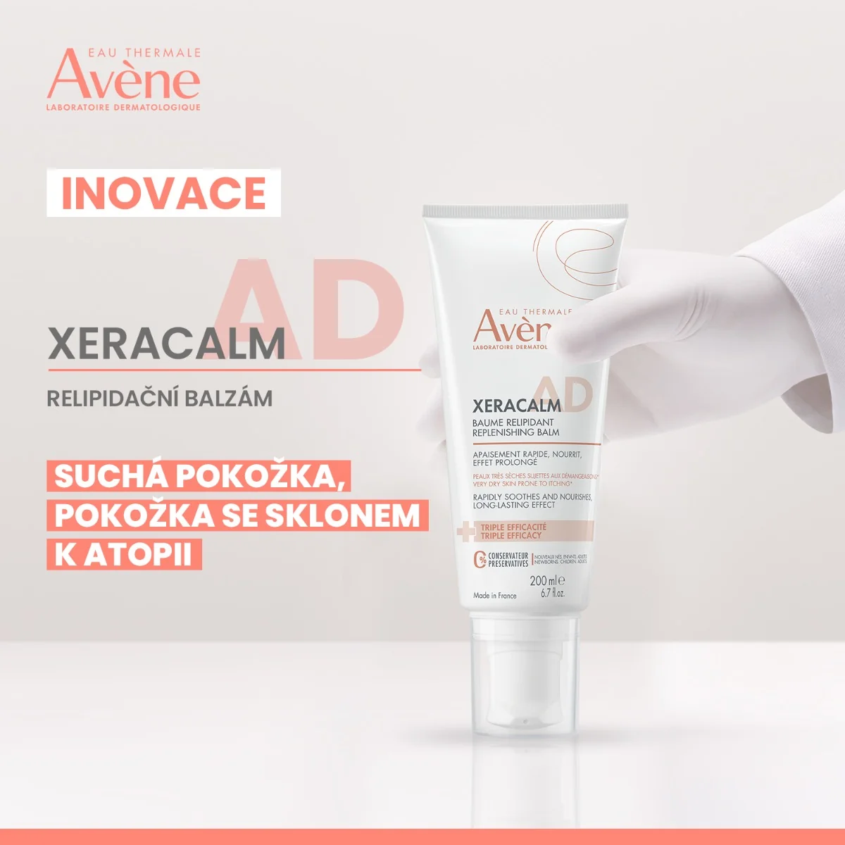 Avène Xeracalm AD relipidační balzám 200 ml