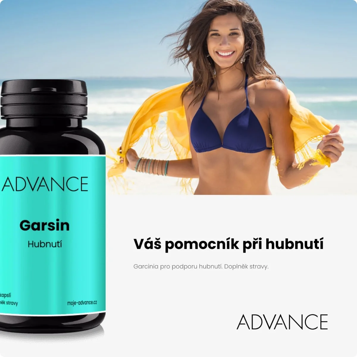 ADVANCE Garsin hubnutí 60 kapslí