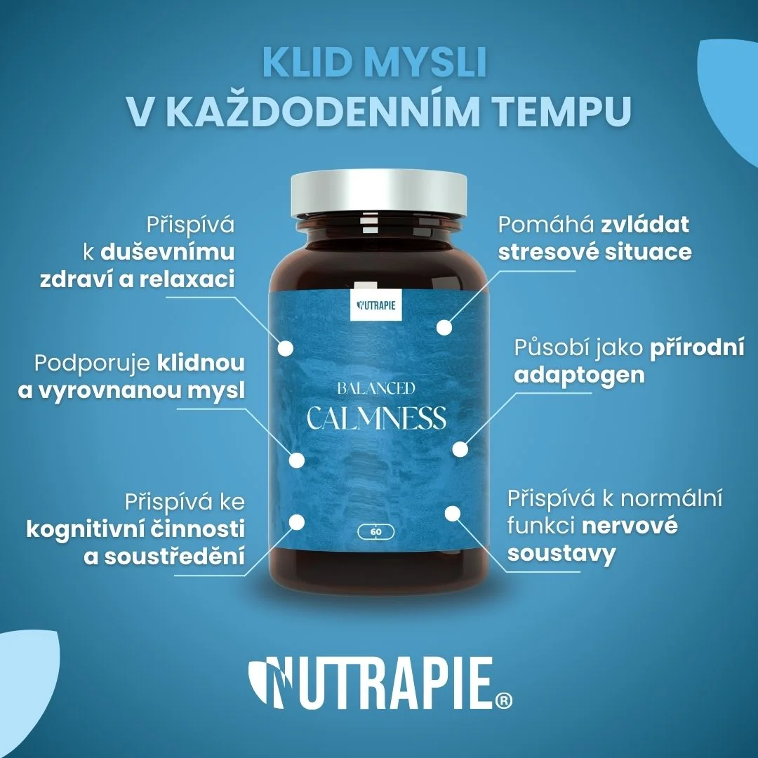 Nutrapie Balanced Calmness 60 kapslí