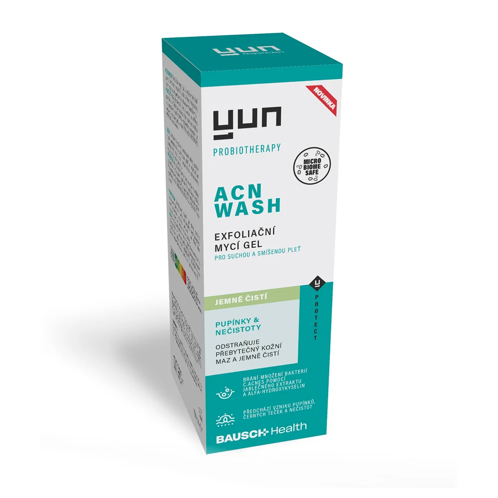 YUN ACN exfoliační mycí gel 150 ml