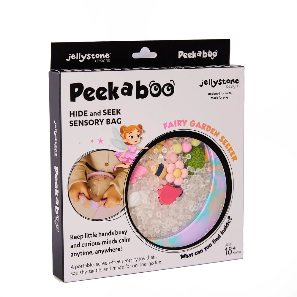 Jellystone Designs Senzorický disk Peekaboo, kouzelné víly