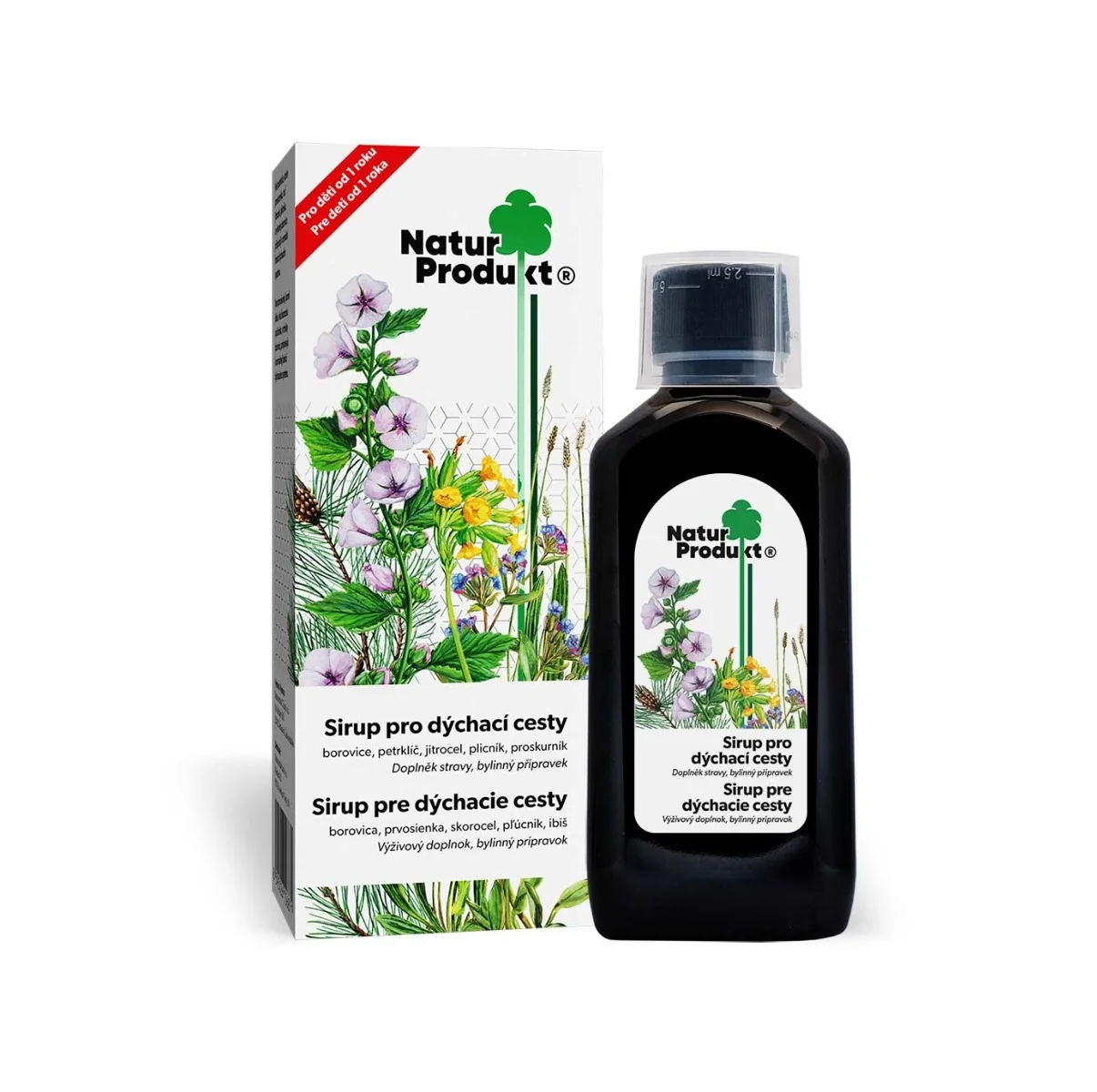 Naturprodukt Sirup pro dýchací cesty 200 ml