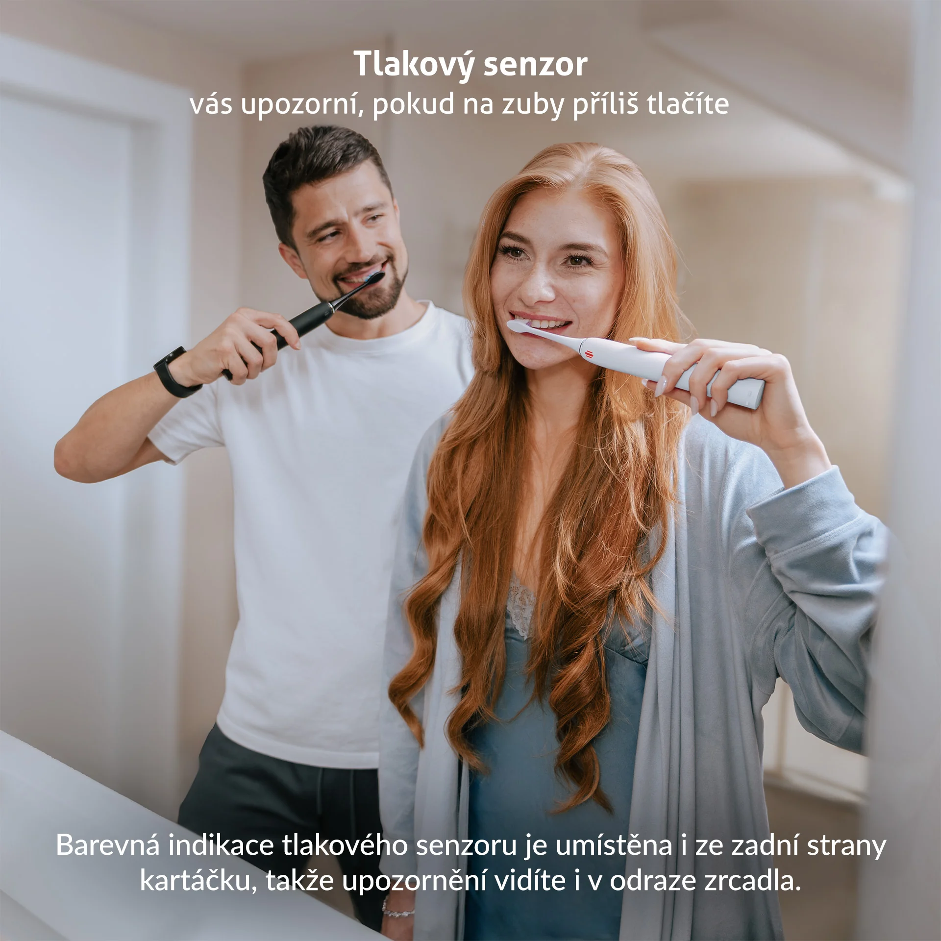 Truelife SonicBrush Clean70 UV sonické kartáčky 2 ks černý+bílý