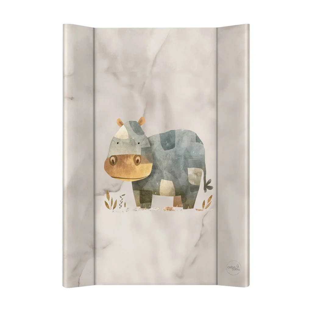 Ceba Podložka přebalovací 2-hranná s pevnou deskou (50x70) Ultra Light Cosy Hippo