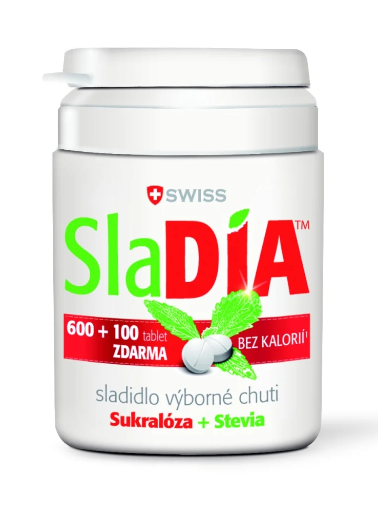 SlaDIA Sladidlo 600+100 tablet